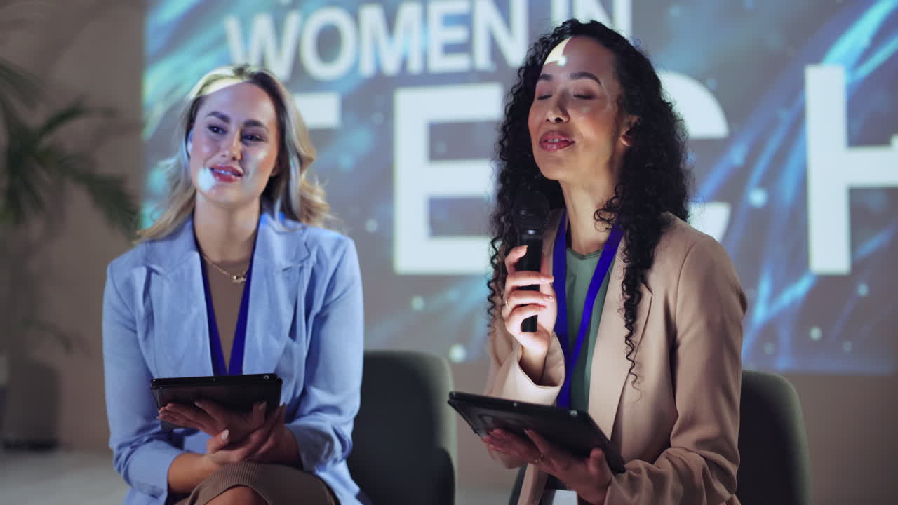 Presentazione alla conferenza Donne nella tecnologia
