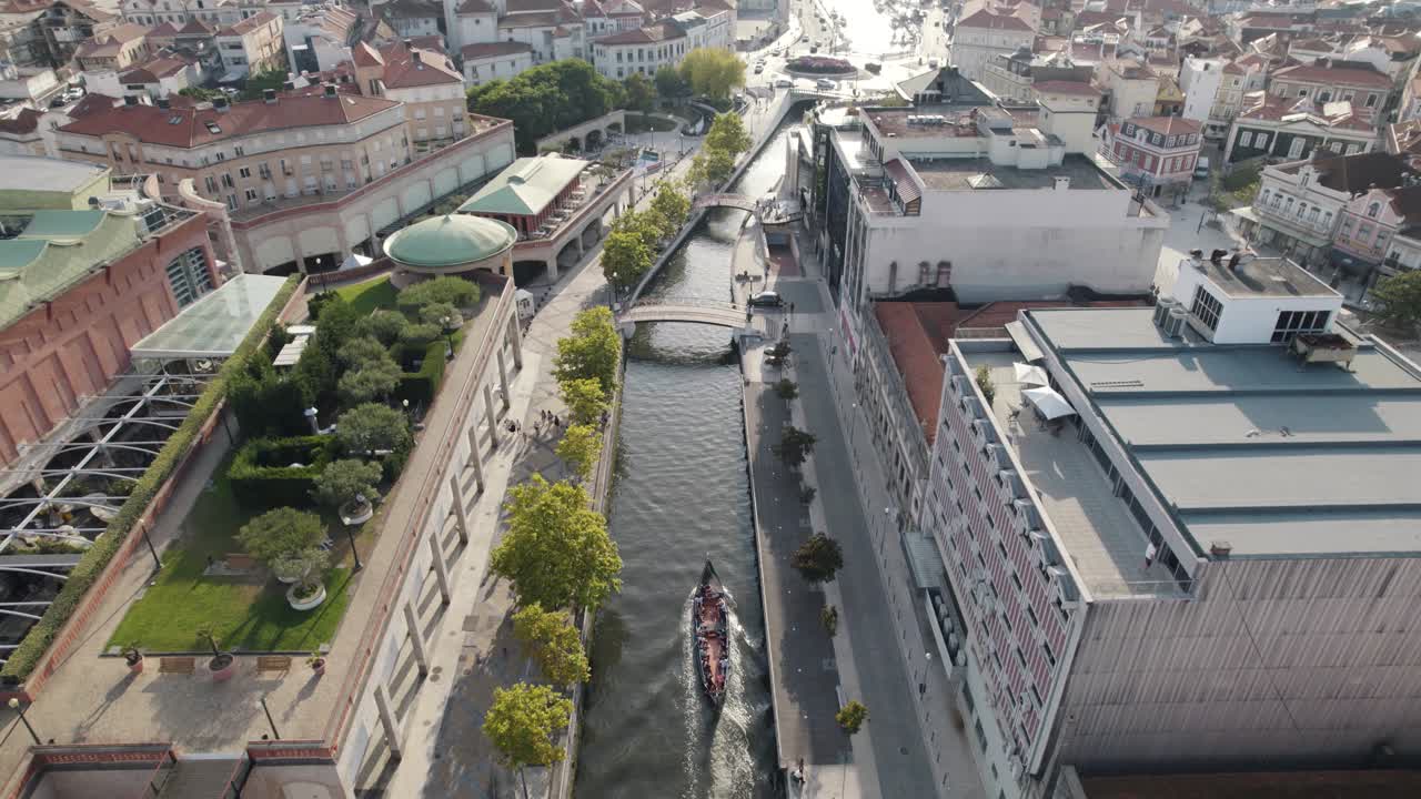 Bellissima veduta aerea di Aveiro