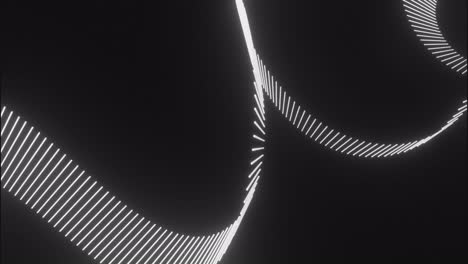 líneas brillantes abstractas