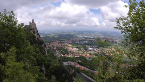 most serene republic of san marino. timelapse footage