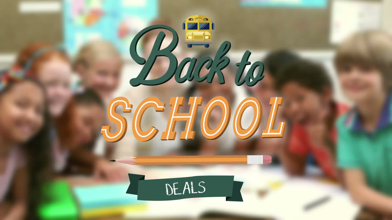 교사와 아이들과 함께 학교로 돌아가는 메시지