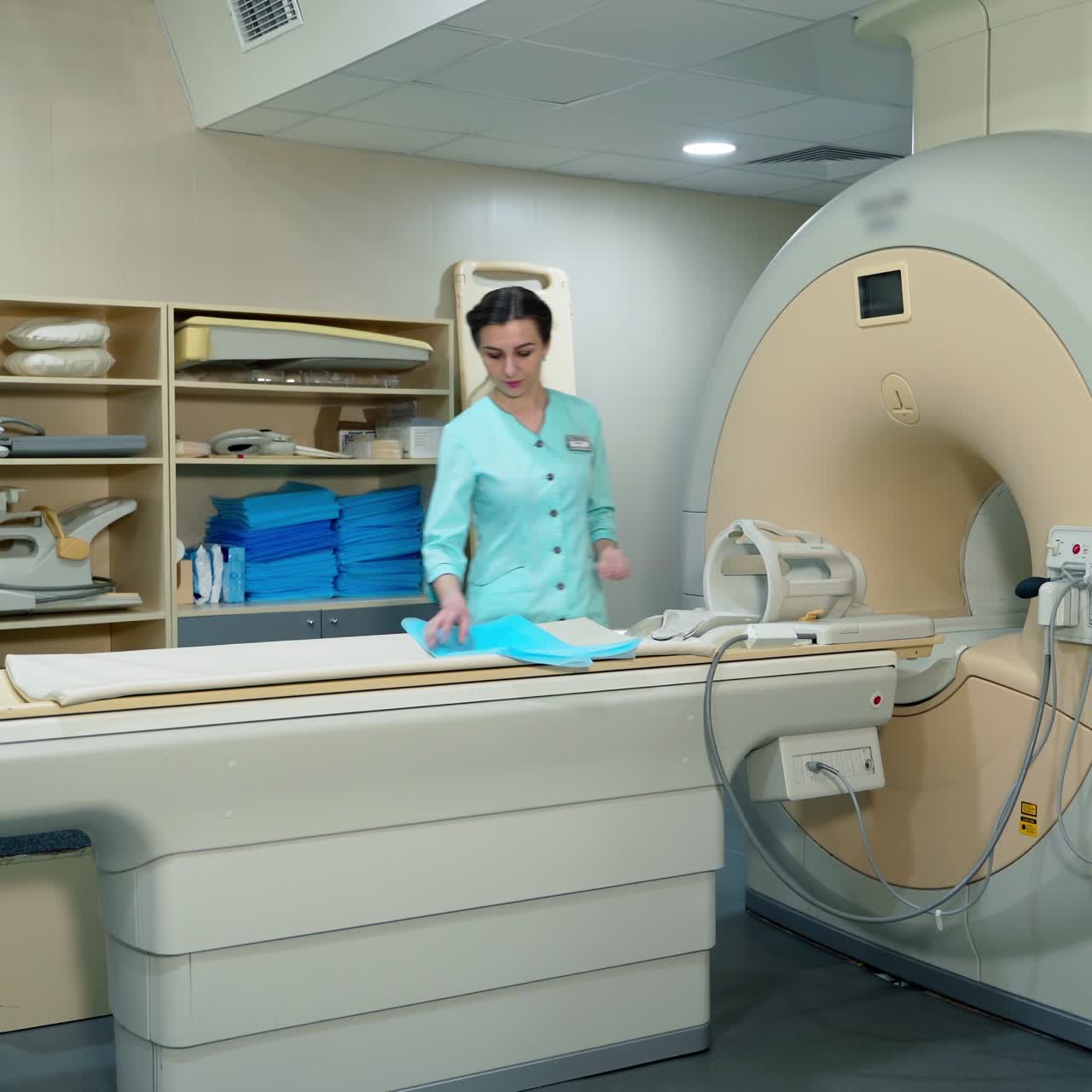 MRI machine device in hospital