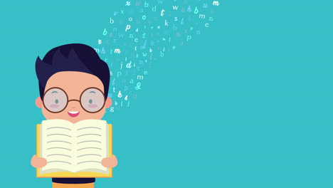 celebración del día mundial del libro con niños pequeños leyendo