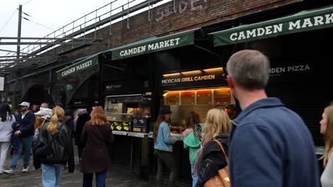busy day at camden market in london