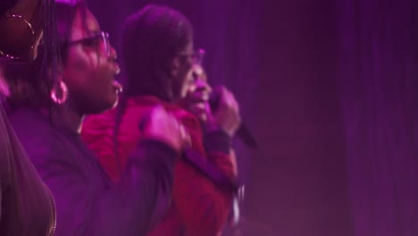 female choir performance