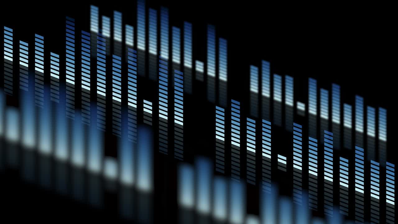 pressione sonora blu immagine video loop