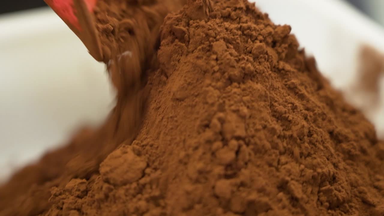 cucharada de polvo de chocolate