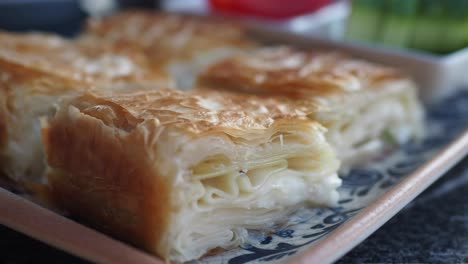 turkish cheese pastry - a flaky and delicious treat