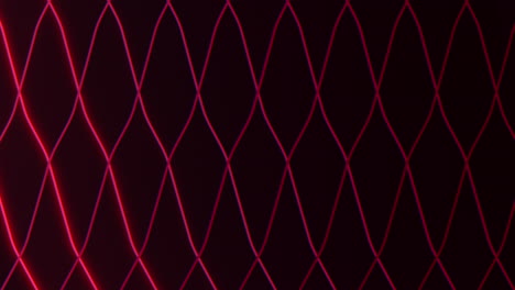 intrigante patrón de zigzag líneas rojas delgadas en diseño repetitivo