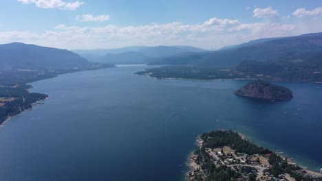 capturing the beauty of shuswap lake and mountains