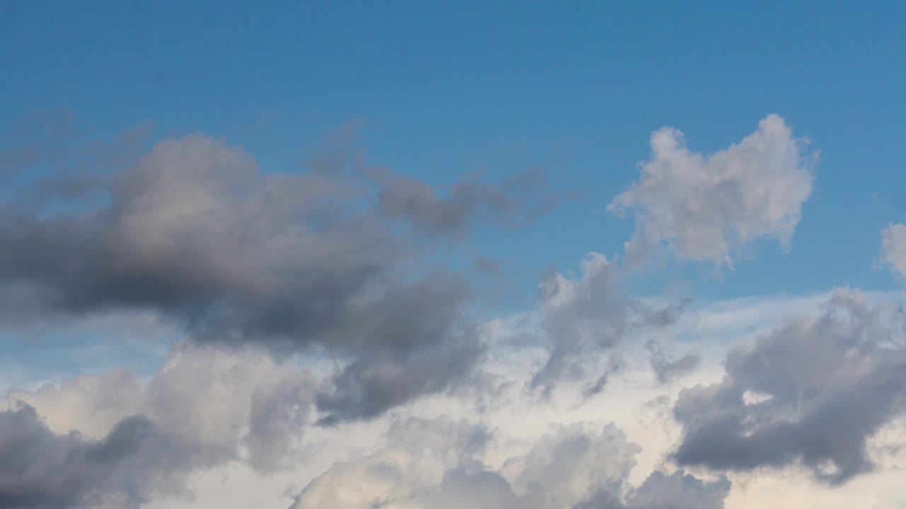 lapso de tiempo de nubes