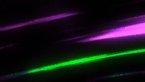 líneas brillantes de neón abstractas