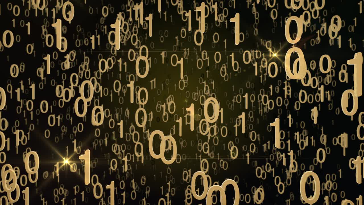 голубоватая концепция безопасности с цифровым кодом