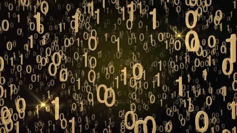 concepto de seguridad azulado con código digital