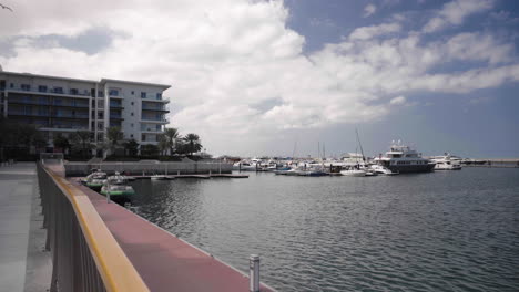 Marina-port-in-Muscat,-Oman