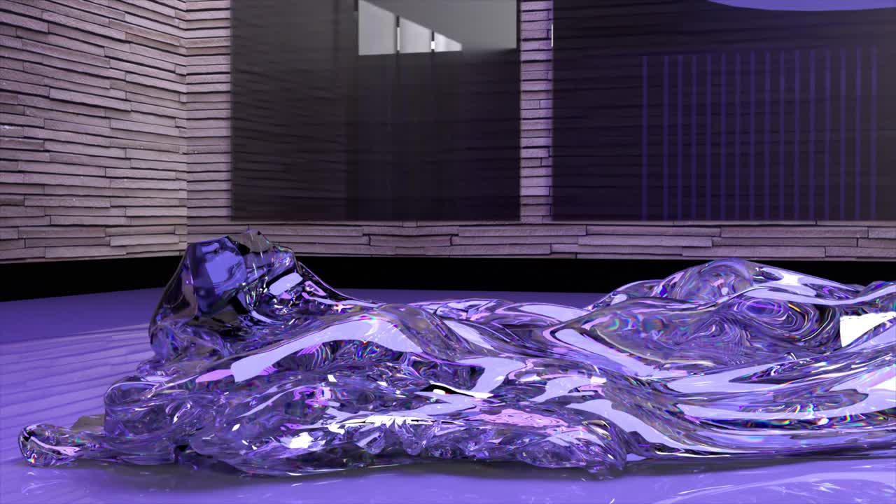 diseño de automóvil líquido púrpura abstracto