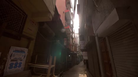 Shot-Down-a-Narrow-Indian-Alleyway