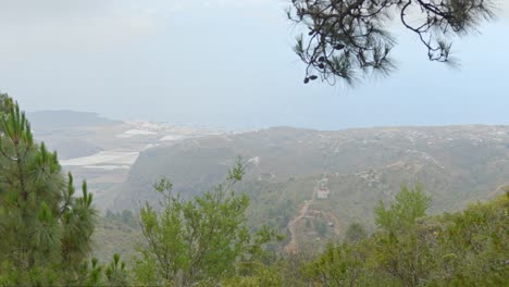 Tenerife-Mountain-Volcano-Vista:-Slow-Motion-Island-Panorama