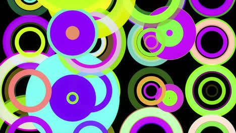 Abstrakter-Neon-animierter-Kreis-Ringt-Video-Loop-Hintergrund-–-Nahaufnahme-Komposition-Mit-4k-Auflösung