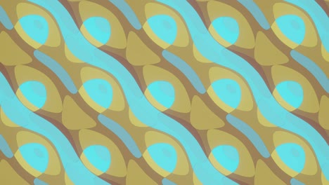formas geométricas abstractas de fondo. bucle sin costuras