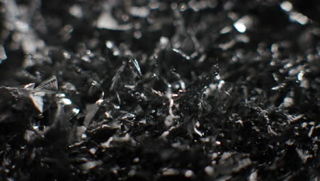 metal fillings in macro