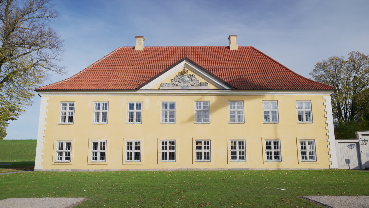 The Commandants Residence at the Kastellet in Copenhagen, Denmark
