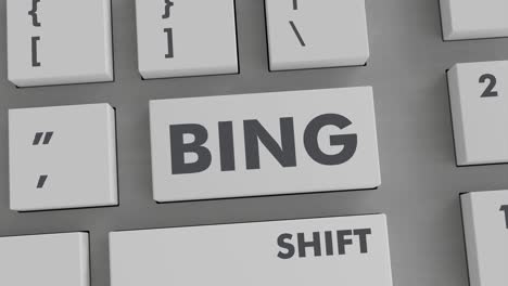 Bing-Taste-Auf-Der-Tastatur-Drücken