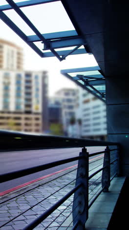 cars moving on street