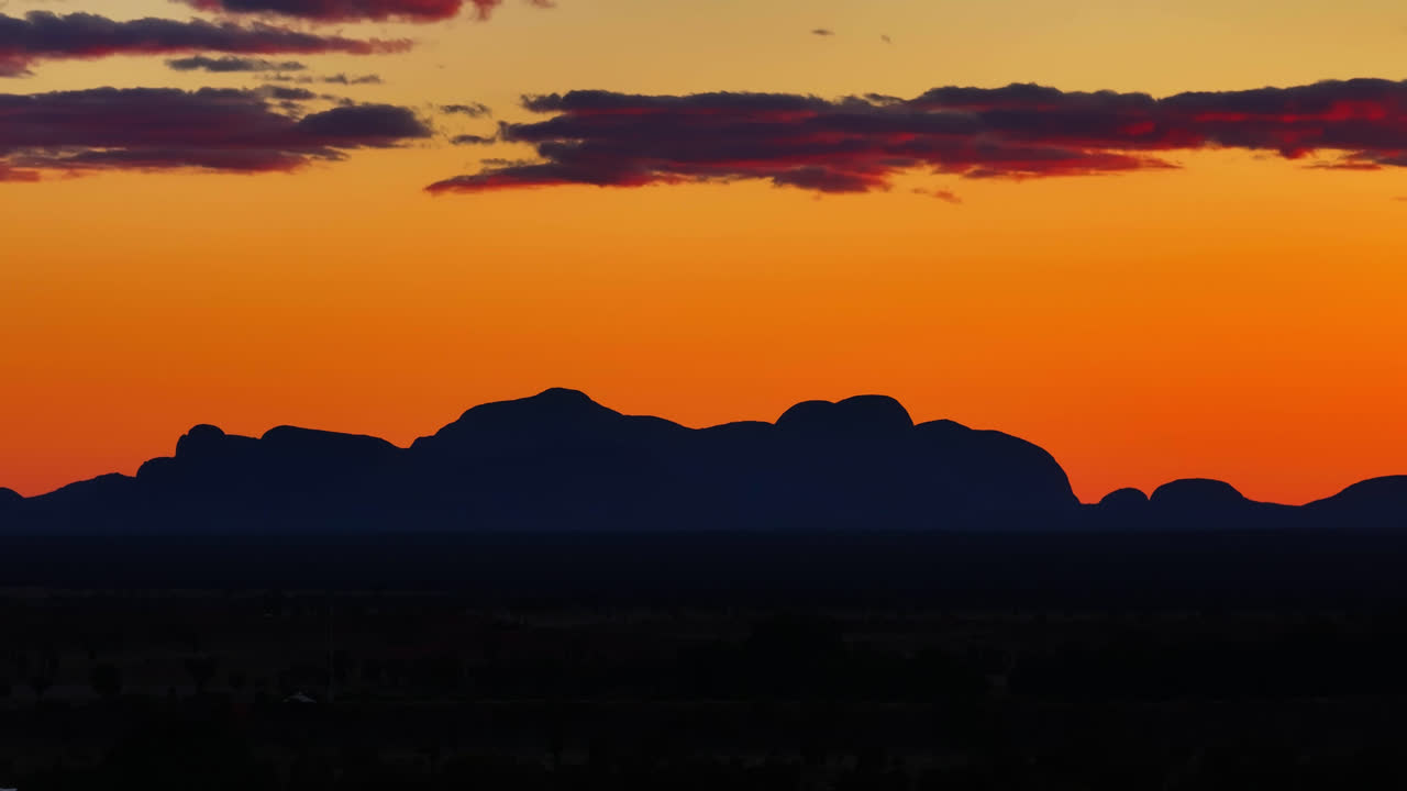 Uluru Ayers Rock, Australia Drone Footage - 25FPS