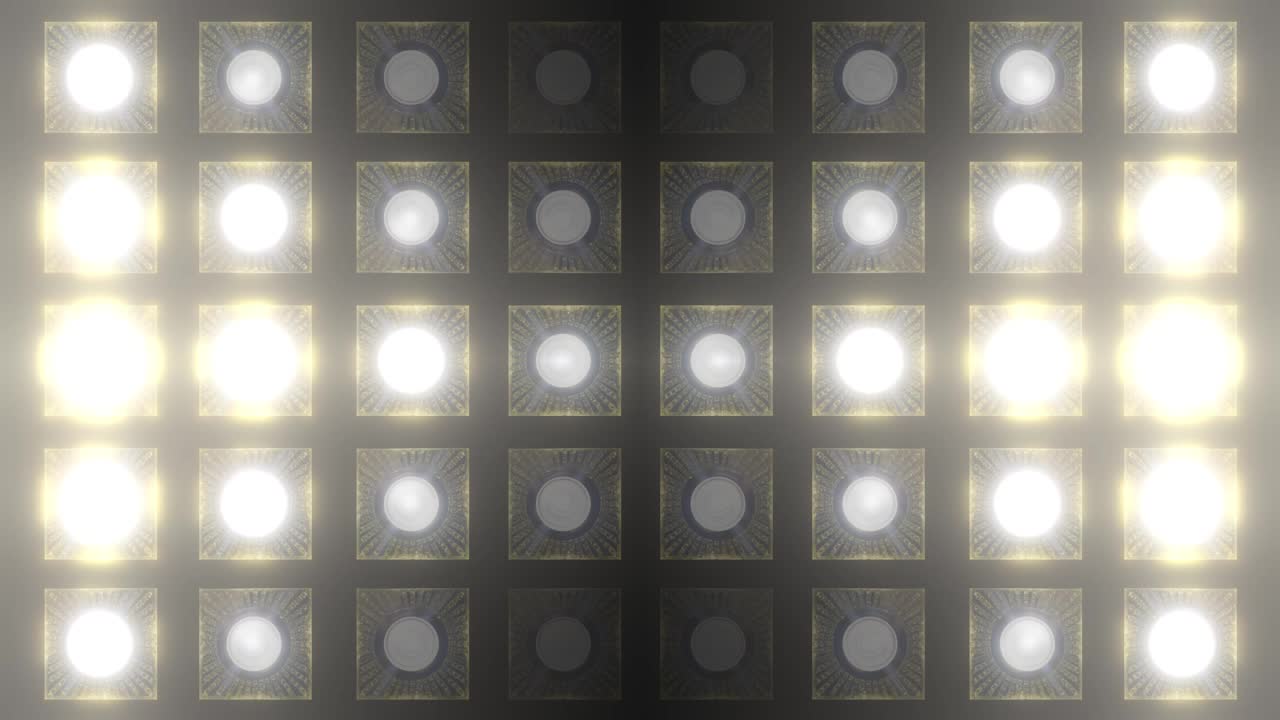Abstract Stage Lighting Pattern