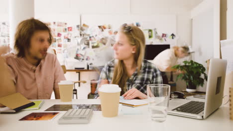 Mixed-race-group-of-people-timelapse-hipster-office-small-business-start-up-company-planning-creative-meeting