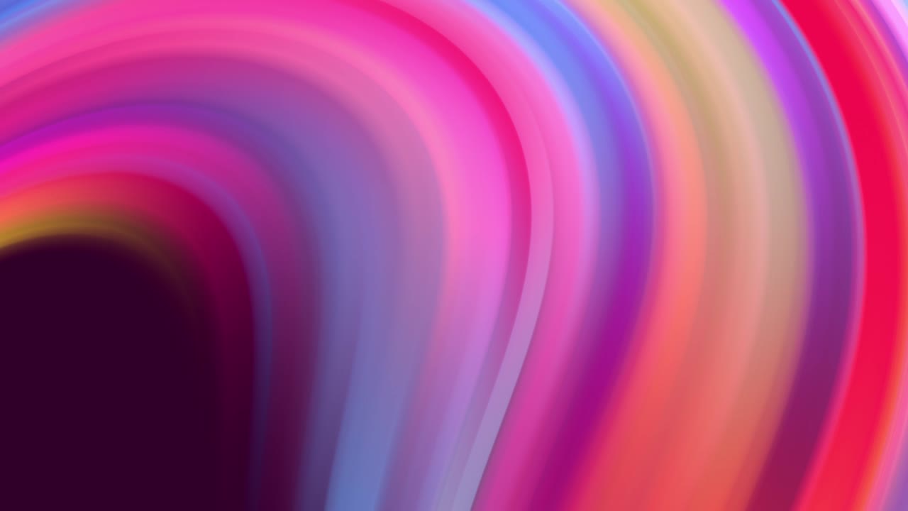 무지개 색의 그라디엔트는 순환적으로 루프로 이동합니다. 휴일 프레젠테이션 또는 모션 디자인 스타일의 트렌디한 물건을 위해 원활한 루프 애니메이션과 함께 4k 아름다운 추상적인 배경입니다.