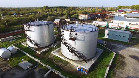 industrial oil tanks and related facilities