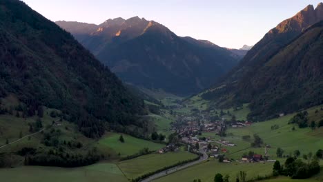 Sonnenaufgang-Am-Morgen-In-Österreich