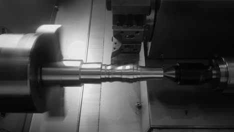 máquina de fresado cnc para el trabajo de metales.