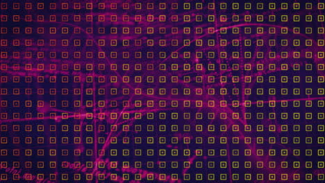 Hexagonal shapes forming colorful geometric pattern over vibrant gradient background