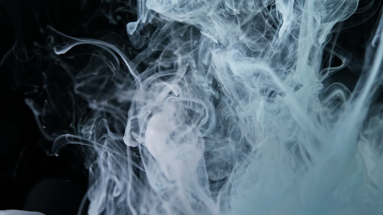 추상적인 잉크 회전