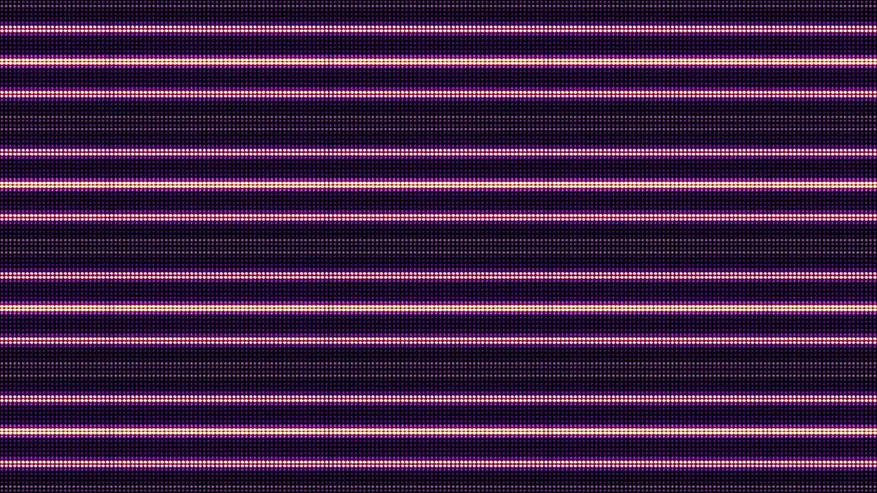 Lines Bulb Lights Background, Loop