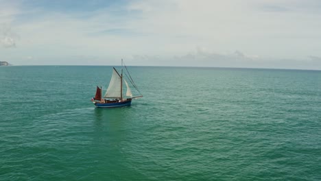 sailing boat on a calm ocean