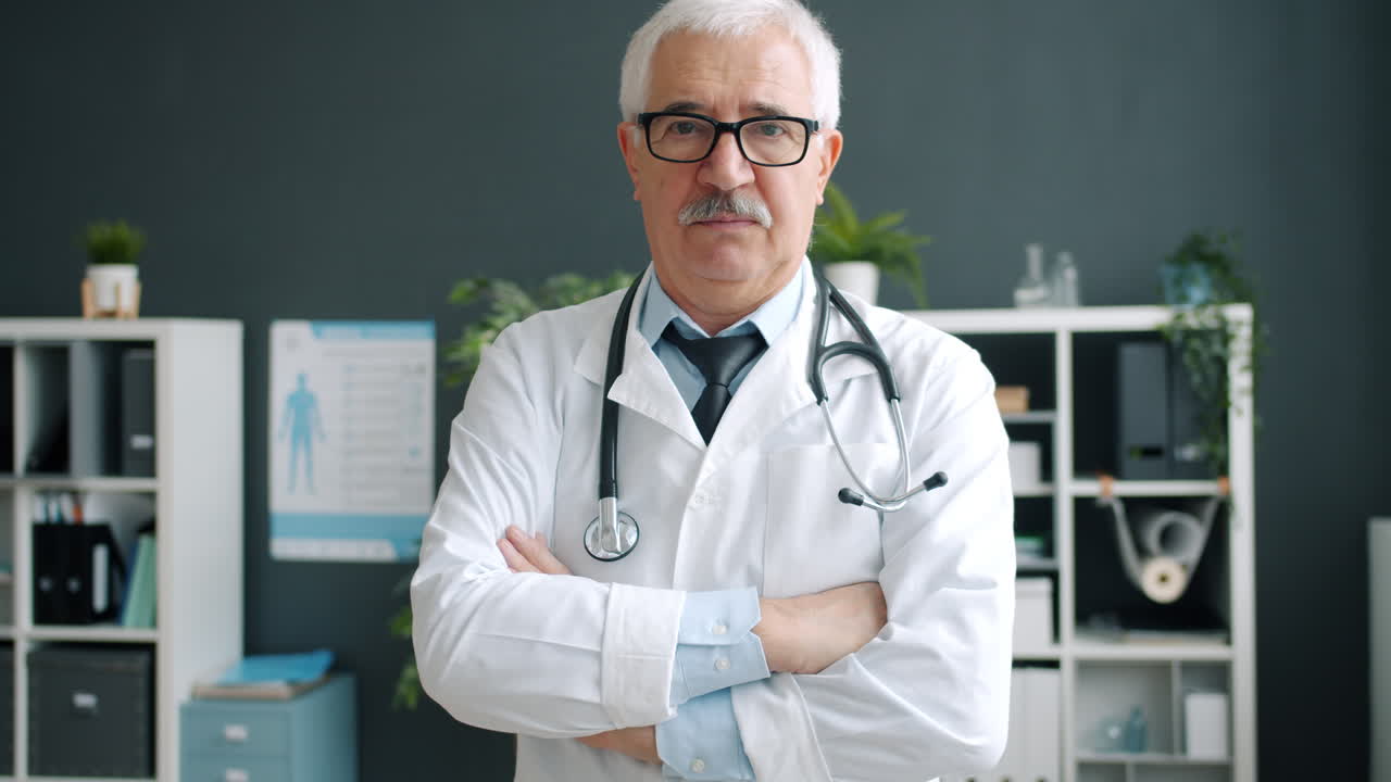 retrato de un médico