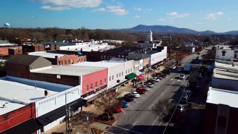 Morganton-NC,-Morganton-North-Carolina-Slow-Aerial-Pullout