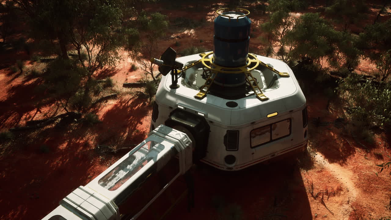 футуристический исследовательский форпост в австралийской глубинке
