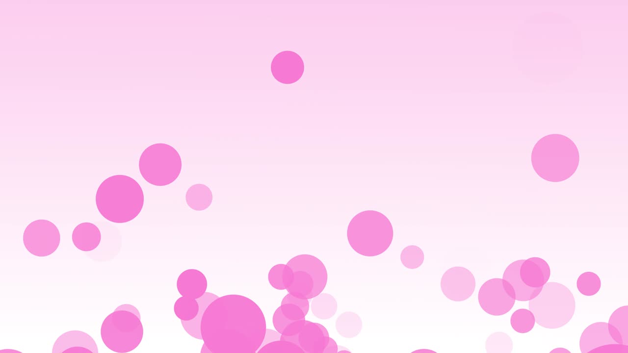 Soft Moving Particles - pink 4K Video