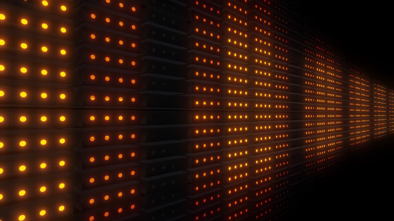 bucle de pared con led de colores