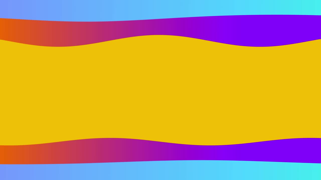 línea burbuja de burbuja explotando animación 2d introducción títulos de deformación de onda gradiente de fondo movimiento gfx formas que fluyen efecto visual color abstracto amarillo azul