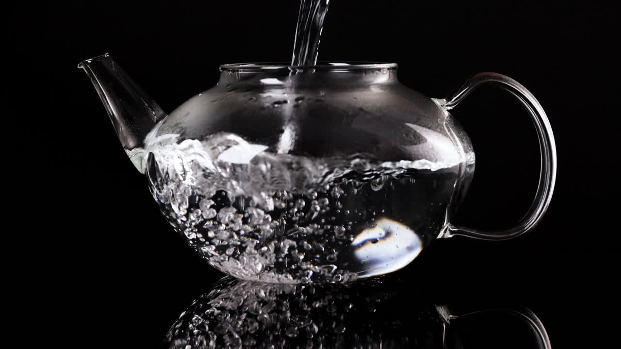 Teapot with water