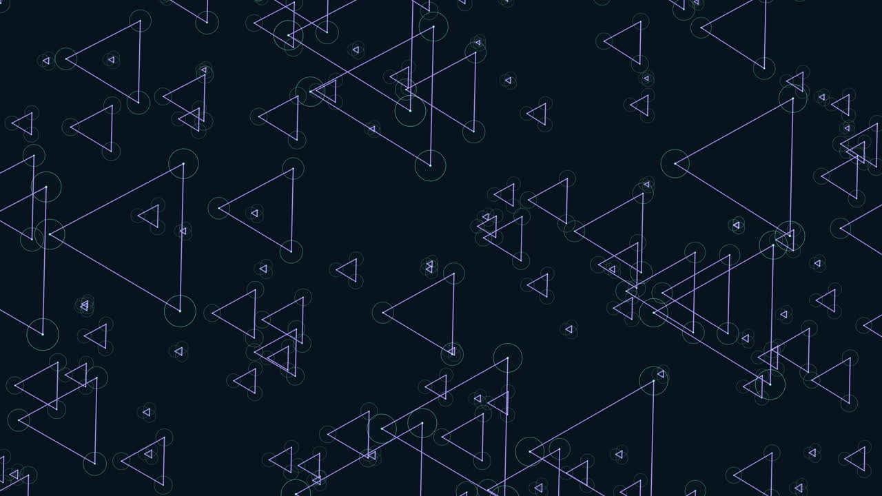 patrón geométrico triangular tranquilo en tonos de púrpura y azul