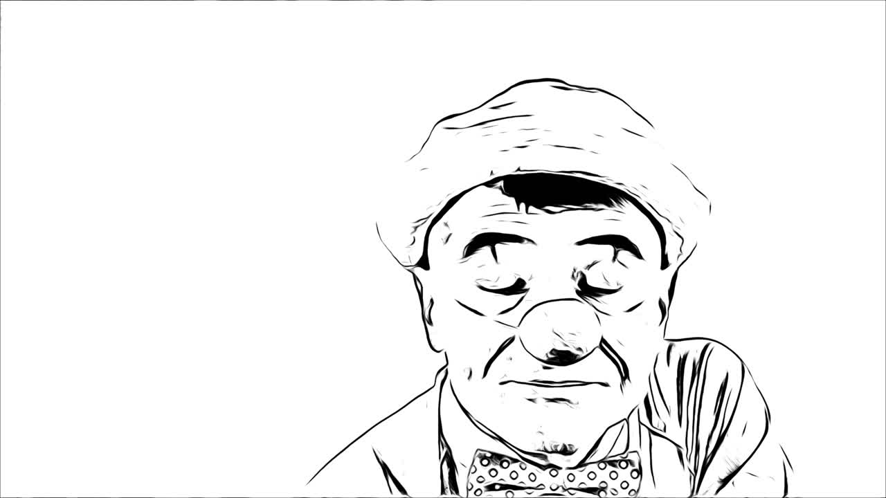 dibujos animados de payaso emoji