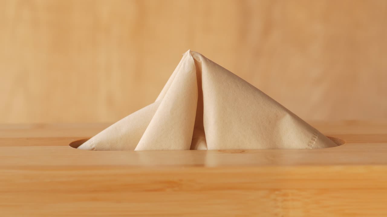 Close-up of a tissue box with tissues