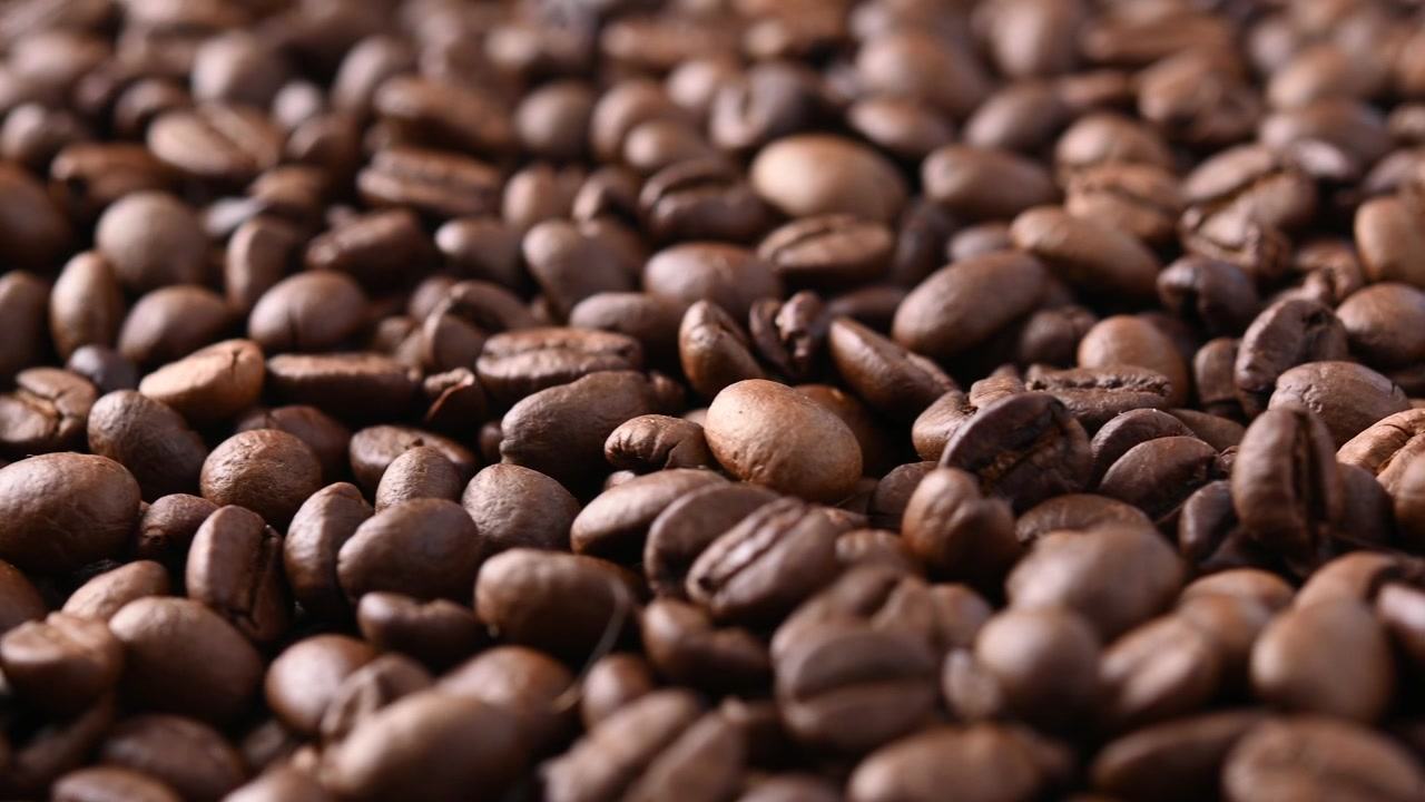 Chicchi di caffè tostati